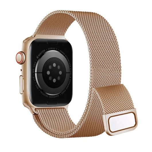 Bracelet Casyx WBD-MLN42-0003 Milanais Pour Apple Watch 42 49 mm Cuivre