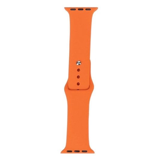 Bracelet Casyx WBD-SLC38-0006 Silicone Orange pour Apple Watch 38 42 mm