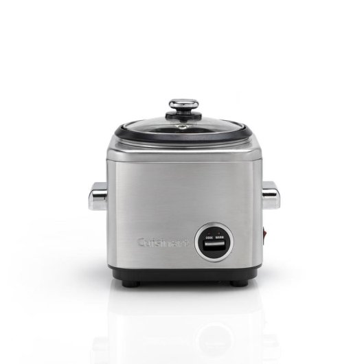 Arrocera Cuisinart CRC-400 Inox 0,8L 450W Vassoio Vapore Funzione Mantenere Caldo