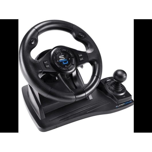 Volant SUBSONIC GS550 Simulation avec pédales et levier, 270°, multiplateforme
