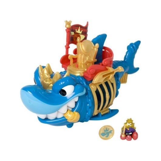 Figura Piratix Magic Box King Shark Capitán Hermitt articulada multicolor