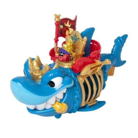 Figura Piratix Magic Box King Shark Capitán Hermitt articulada multicolor