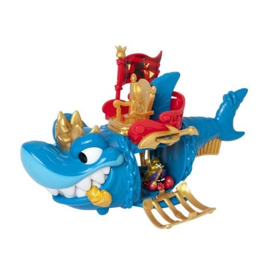 Figura Piratix Magic Box King Shark Capitán Hermitt articulada multicolor