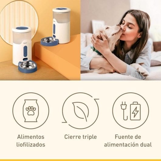 Comedouro Automático Panasonic CP-JNF01CW 2,8L Inox Wi-Fi Branco