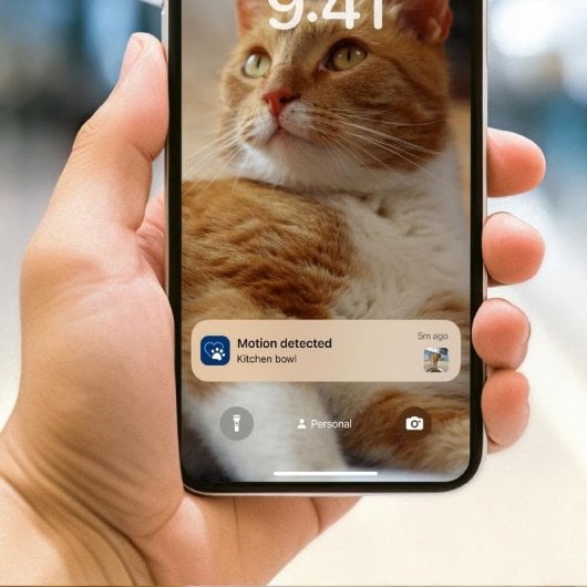 Comedouro Inteligente Philips PAW5320/02 com Câmara Wi-Fi 4,5L Áudio HD