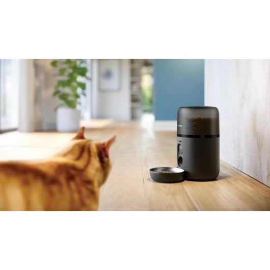 Comedouro Inteligente Philips PAW5320/02 com Câmara Wi-Fi 4,5L Áudio HD