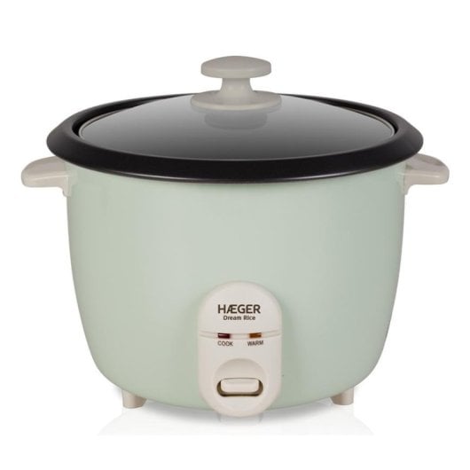 Arrocera Haeger RC-18L.002A Verde 1,8L Rivestimento Antiadherente 700W