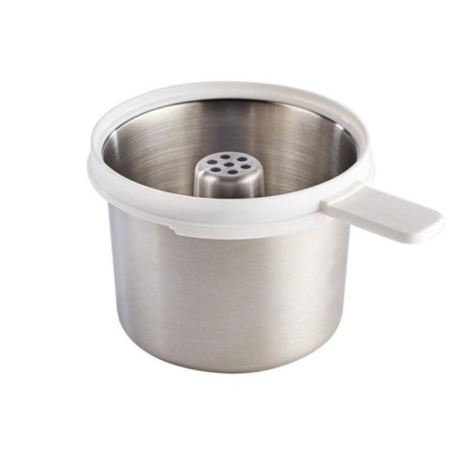 Cuiseur à pâtes BEABA 912682 inox blanc 750 ml poignée ergonomique