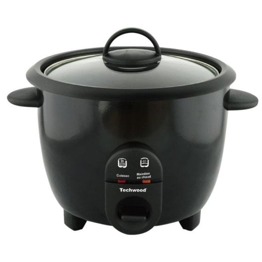 Arrozadeira TECHWOOD TCR-106 1L 400W Preto Função Manter Quente