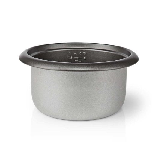 Reiskocher Nedis KARC115AL 1,5 L 500 W Edelstahl Antihaft