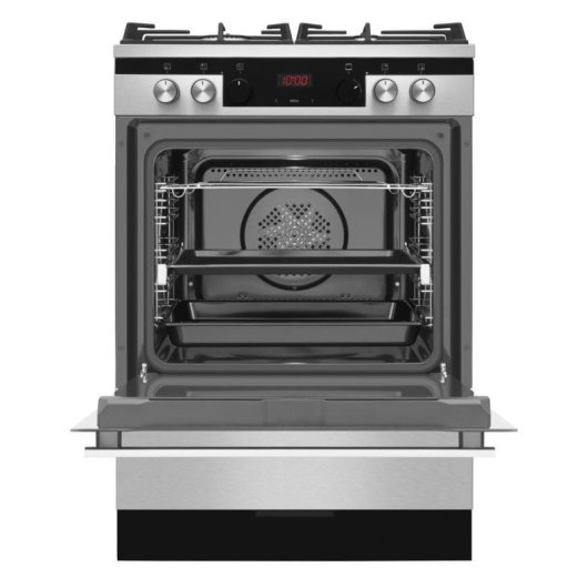 Cocina FAGOR 3CLG-610BX Gas 4 Zonas Horno Eléctrico 77 L Inox