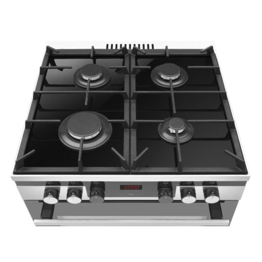 Cocina FAGOR 3CLG-610BX Gas 4 Zonas Horno Eléctrico 77 L Inox