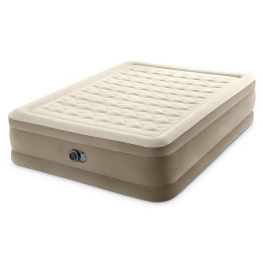 Matelas gonflable INTEX 64428ND Queen Ultra Plush Fiber-Tech 152 x 203 x 46 cm pompe électrique