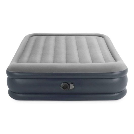 Colchone gonfiabile INTEX DuraBeam Plus Deluxe Pillow Rest doppio 152x203x42 cm pompa integrata