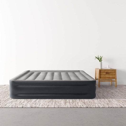 Colchone gonfiabile INTEX DuraBeam Plus Deluxe Pillow Rest doppio 152x203x42 cm pompa integrata