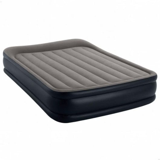 Colchone gonfiabile INTEX DuraBeam Plus Deluxe Pillow Rest doppio 152x203x42 cm pompa integrata