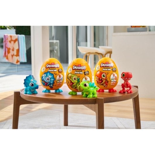 Figura de Juguete ZURU Smashers 74116 Multicolor Dinossauro e Acessórios Surpresa