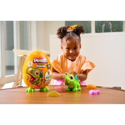 Figura de Juguete ZURU Smashers 74116 Multicolor Dinossauro e Acessórios Surpresa