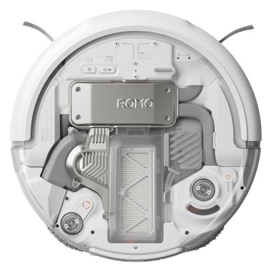 Aspirateur Robot et Laveur DJI Romo A Navigation Cartographie 25.000 Pa Contrôle WiFi