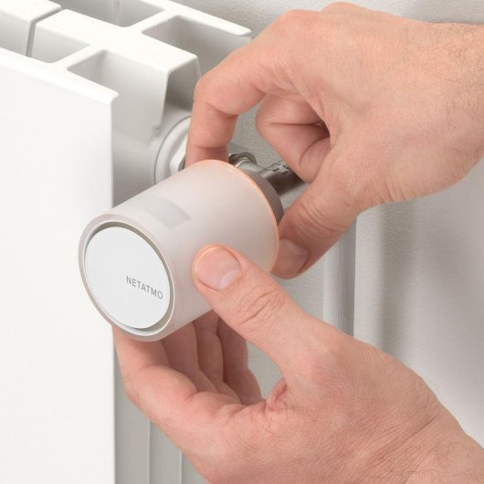 Kit de démarrage Netatmo NVP01-FR pour vannes connectées compatible HomeKit Google Assistant