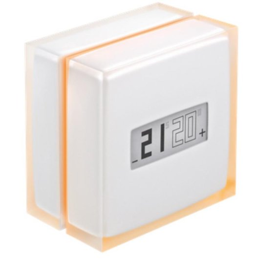 Thermostat Intelligent Netatmo NTH01-FR-EC Sans fil pour Chauffage