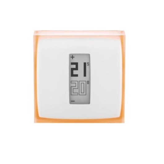Thermostat Intelligent Netatmo NTH01-FR-EC Sans fil pour Chauffage