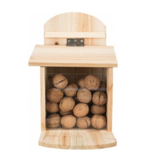 Comedero TRIXIE 59606 per scoiattoli legno outdoor 200x300x300 mm