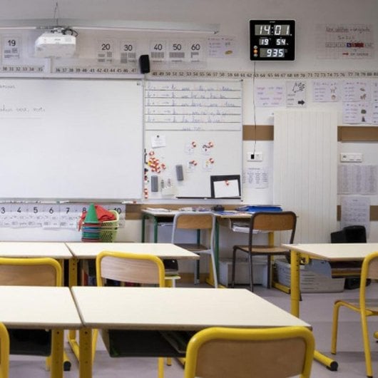 Horloge murale Orium 11295 digitale rectangulaire ABS noir thermomètre hygromètre