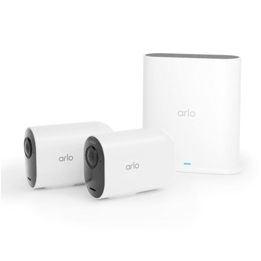 Caméra de surveillance Arlo Ultra 2 XL 4K Vision Nocturne Intérieur et Extérieur Alarme Contrôle Vocal Audio Bidirectionnel