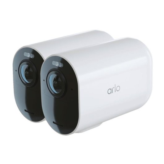 Caméra de surveillance Arlo Ultra 2 XL 4K Vision Nocturne Intérieur et Extérieur Alarme Contrôle Vocal Audio Bidirectionnel
