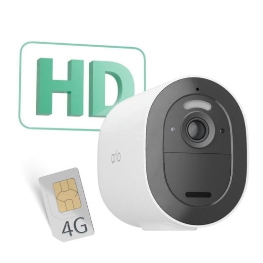 Cámara IP Arlo Go 2 FullHD Visión Nocturna Exterior Alarma y Audio Bidireccional