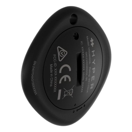 Localizador GPS Hyper HyperShield Bluetooth Universal 15 m Find My Negro