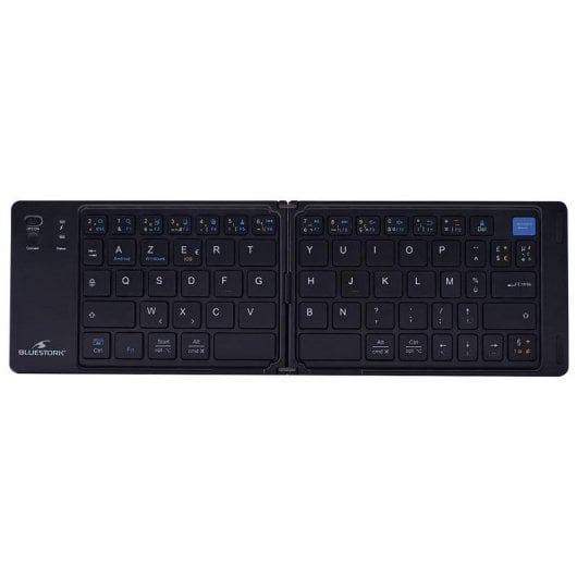 Teclado Bluestork KB-Mini Fold compacto Bluetooth con 13 accesos multimedia y autonomía avanzada