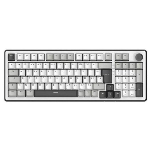 Clavier The G-Lab Keyz Elite 400 compact 96 % sans fil RGB switches linéaires