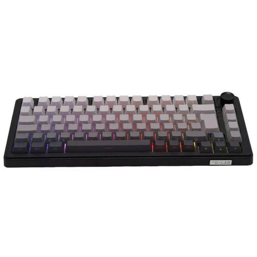 Clavier The G-Lab Keyz Elite 300 compact sans fil TKL avec switches linéaires RGB