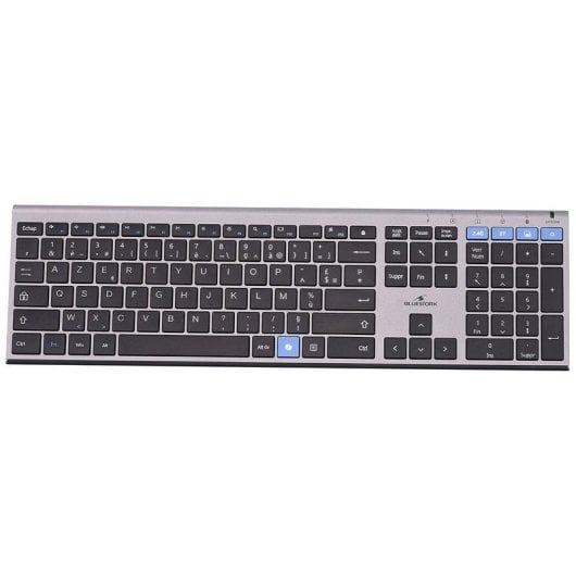 Tastiera Bluestork KB Grapheme senza fili AZERTY Francese Bluetooth USB numerico