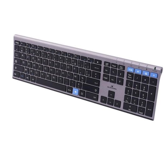 Tastiera Bluestork KB Grapheme senza fili AZERTY Francese Bluetooth USB numerico