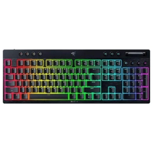 Clavier Razer BlackWidow V4 X mécanique QWERTY avec rétroéclairage RGB