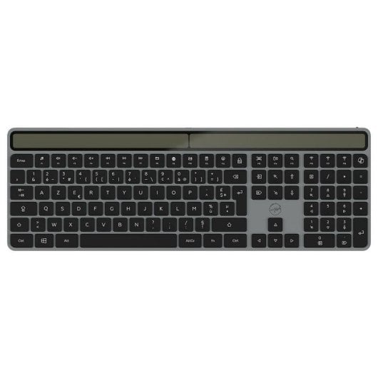 Tastatur Mobility Lab ML315317 Wireless Solar Aluminium Full-Size Bluetooth AZERTY
