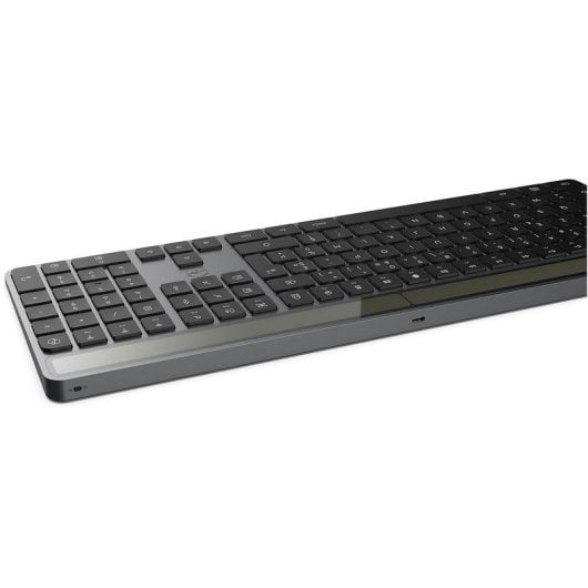 Tastatur Mobility Lab ML315317 Wireless Solar Aluminium Full-Size Bluetooth AZERTY