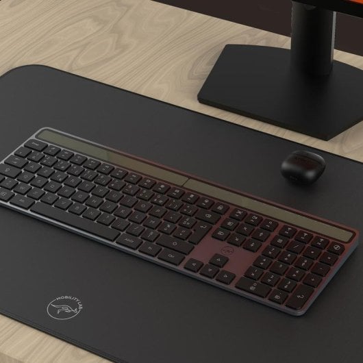 Tastatur Mobility Lab ML315317 Wireless Solar Aluminium Full-Size Bluetooth AZERTY