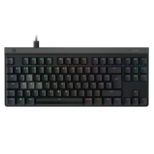 Teclado Logitech G G515 RAPID TKL magnético compacto RGB AZERTY francés