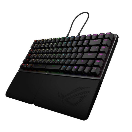 Tastatur ASUS ROG Falcata Magnétique kompakt AZERTY RGB Aura Sync drahtlos