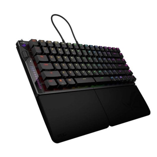 Tastatur ASUS ROG Falcata Magnétique kompakt AZERTY RGB Aura Sync drahtlos