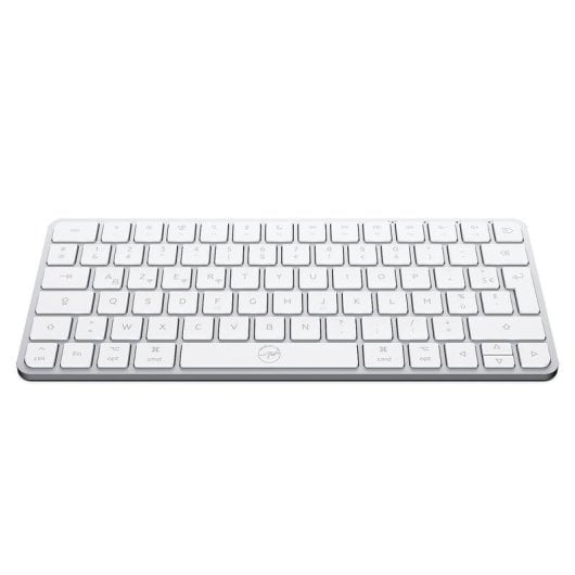 Teclado Mobility Lab KMP2000W Mini compacto sem fios para Mac AZERTY Francês