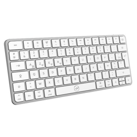Teclado Mobility Lab KMP2000W Mini compacto sem fios para Mac AZERTY Francês