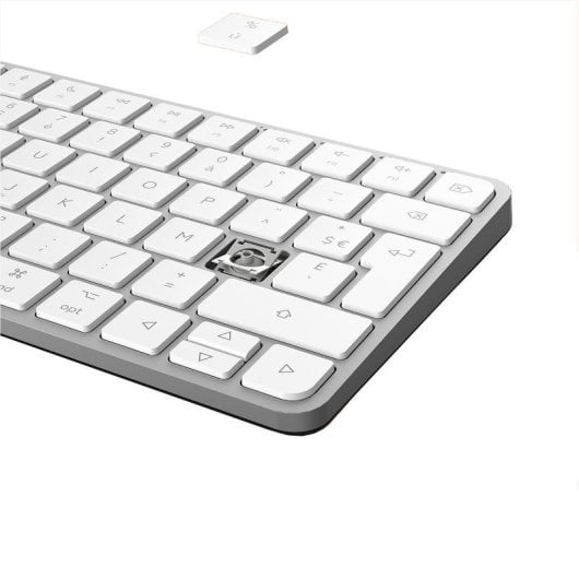 Teclado Mobility Lab KMP2000W Mini compacto sem fios para Mac AZERTY Francês