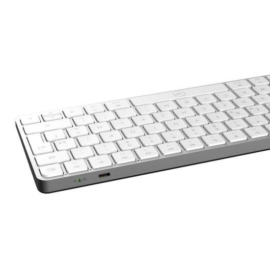 Teclado Mobility Lab KMP2000W Mini compacto sem fios para Mac AZERTY Francês