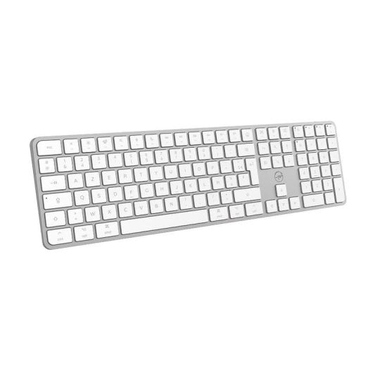 Teclado Mobility Lab KMP2000W wireless compacto com teclas chiclet e AZERTY Francês