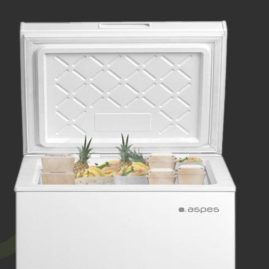Congelador Aspes ACH1002EDC Inverter Dual Cooling 99L Classe E Branco